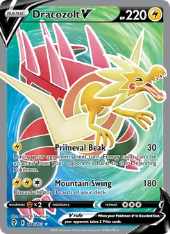 Dracozolt V, Evolving Skies, no. 178