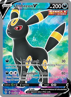 Umbreon V, Evolving Skies, no. 188