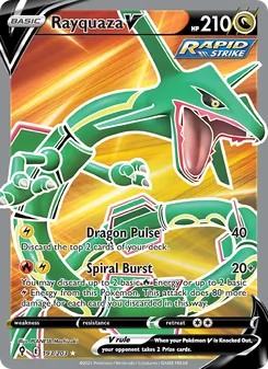 Rayquaza V, Evolving Skies, no. 193