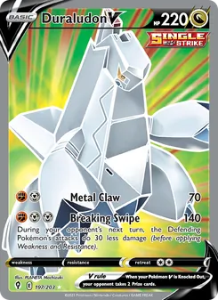 Duraludon V, Evolving Skies, no. 197