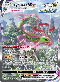 Rayquaza VMAX, Evolving Skies, no. 218