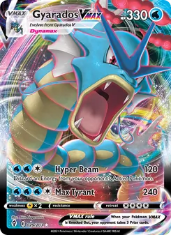 Gyarados VMAX, Evolving Skies, no. 29