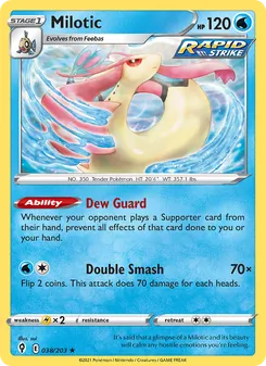 Milotic, Evolving Skies, no. 38