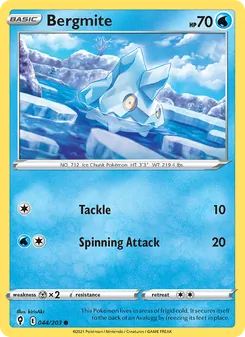 Bergmite, Evolving Skies, no. 44