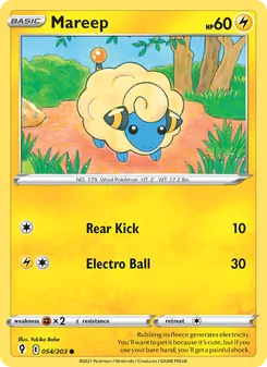 Mareep, Evolving Skies, no. 54