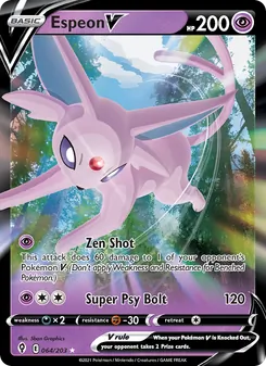 Espeon V, Evolving Skies, no. 64
