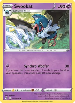 Swoobat, Evolving Skies, no. 69