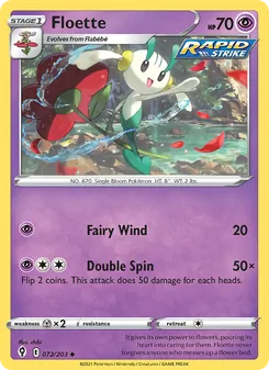 Floette, Evolving Skies, no. 72