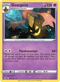 Gourgeist, Evolving Skies, no. 77