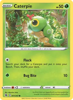 Caterpie, Fusion Strike, no. 1