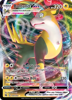 Boltund VMAX, Fusion Strike, no. 104