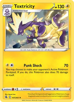 Toxtricity, Fusion Strike, no. 107