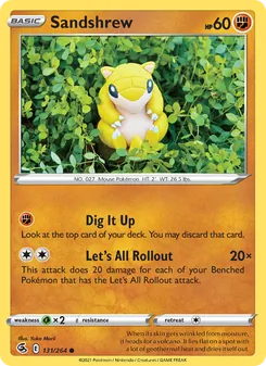 Sandshrew, Fusion Strike, no. 131