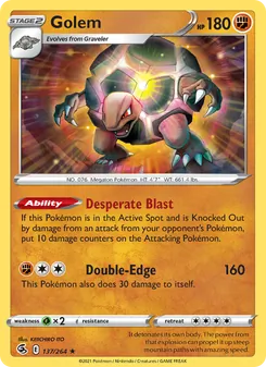 Golem, Fusion Strike, no. 137