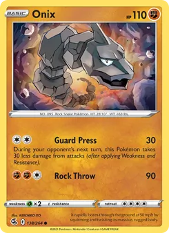 Onix, Fusion Strike, no. 138