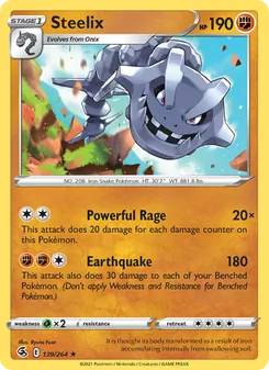 Steelix, Fusion Strike, no. 139
