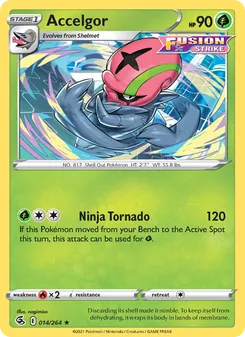 Accelgor, Fusion Strike, no. 14