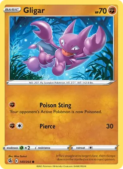 Gligar, Fusion Strike, no. 140