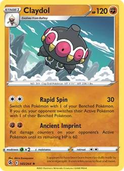 Claydol, Fusion Strike, no. 145