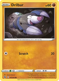 Drilbur, Fusion Strike, no. 147