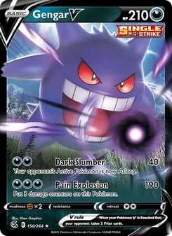 Gengar V, Fusion Strike, no. 156