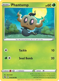 Phantump, Fusion Strike, no. 16
