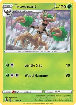 Trevenant, Fusion Strike, no. 17