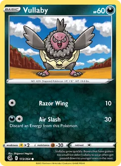 Vullaby, Fusion Strike, no. 172