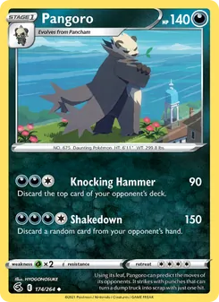 Pangoro, Fusion Strike, no. 174