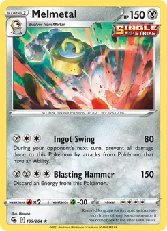 Melmetal, Fusion Strike, no. 189