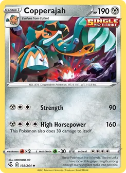 Copperajah, Fusion Strike, no. 192