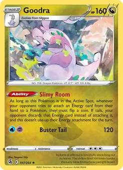 Goodra, Fusion Strike, no. 197