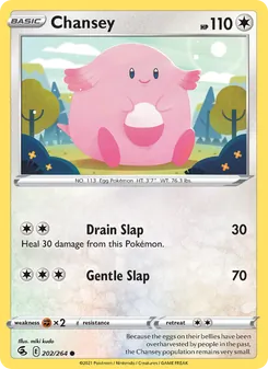 Chansey, Fusion Strike, no. 202