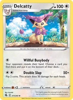 Delcatty, Fusion Strike, no. 211