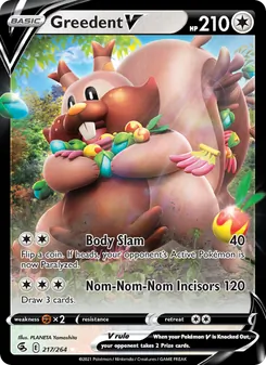 Greedent V, Fusion Strike, no. 217