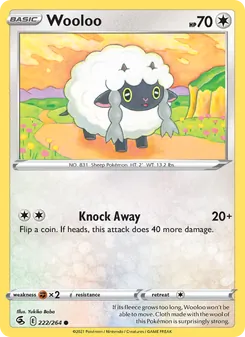 Wooloo, Fusion Strike, no. 222