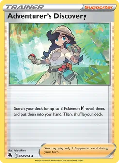 Adventurer's Discovery, Fusion Strike, no. 224