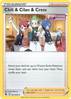 Chili & Cilan & Cress, Fusion Strike, no. 227