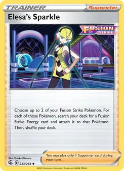 Elesa's Sparkle, Fusion Strike, no. 233
