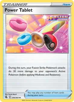 Power Tablet, Fusion Strike, no. 236