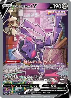 Genesect V, Fusion Strike, no. 255