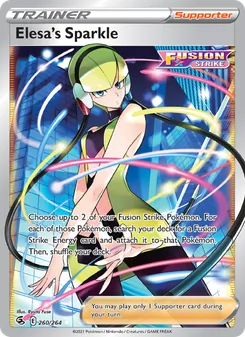 Elesa's Sparkle, Fusion Strike, no. 260