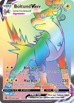 Boltund VMAX, Fusion Strike, no. 267
