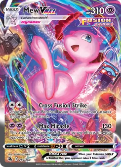 Mew VMAX, Fusion Strike, no. 269