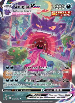 Gengar VMAX, Fusion Strike, no. 271