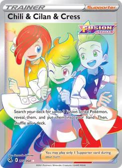 Chili & Cilan & Cress, Fusion Strike, no. 273