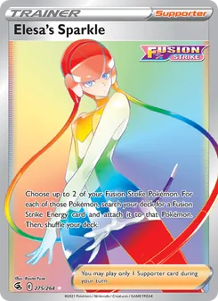 Elesa's Sparkle, Fusion Strike, no. 275