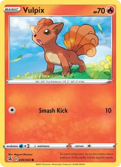 Vulpix, Fusion Strike, no. 29