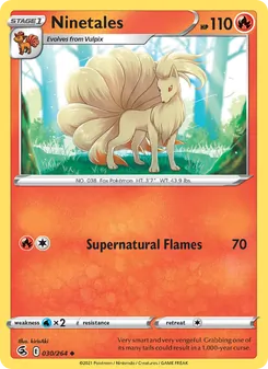 Ninetales, Fusion Strike, no. 30