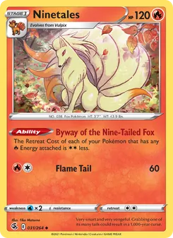 Ninetales, Fusion Strike, no. 31